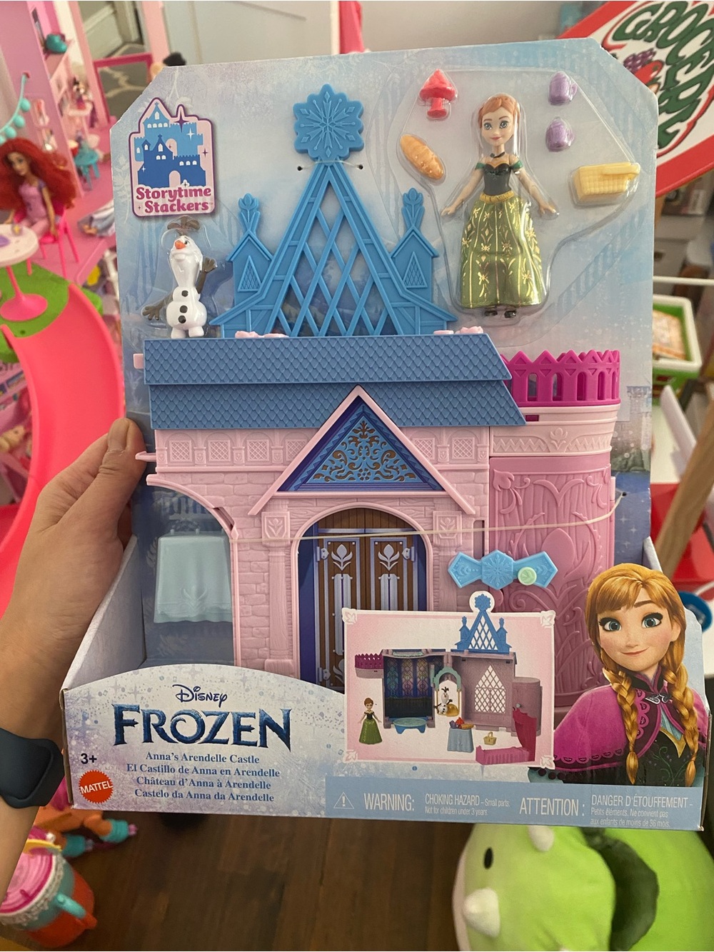 Disney Frozen Storytime Stackers Playset, Anna’s Arendelle Castle